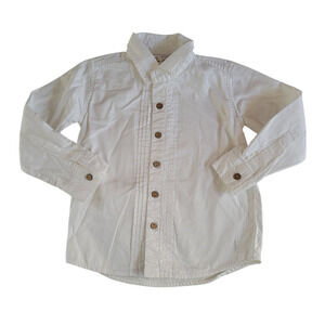 Well Dressed Wolf Boy's Long Sleeve White Shirt